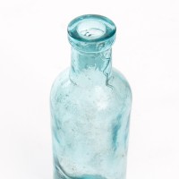 Szklana butelka apteczna, XIX w.