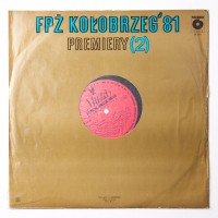 Album z nagraniami z Festiwalu Piosenki Żołnierskiej w Kołobrzegu z roku 1981, Premiery 2. Płyta winylowa. Polska, 1981r.